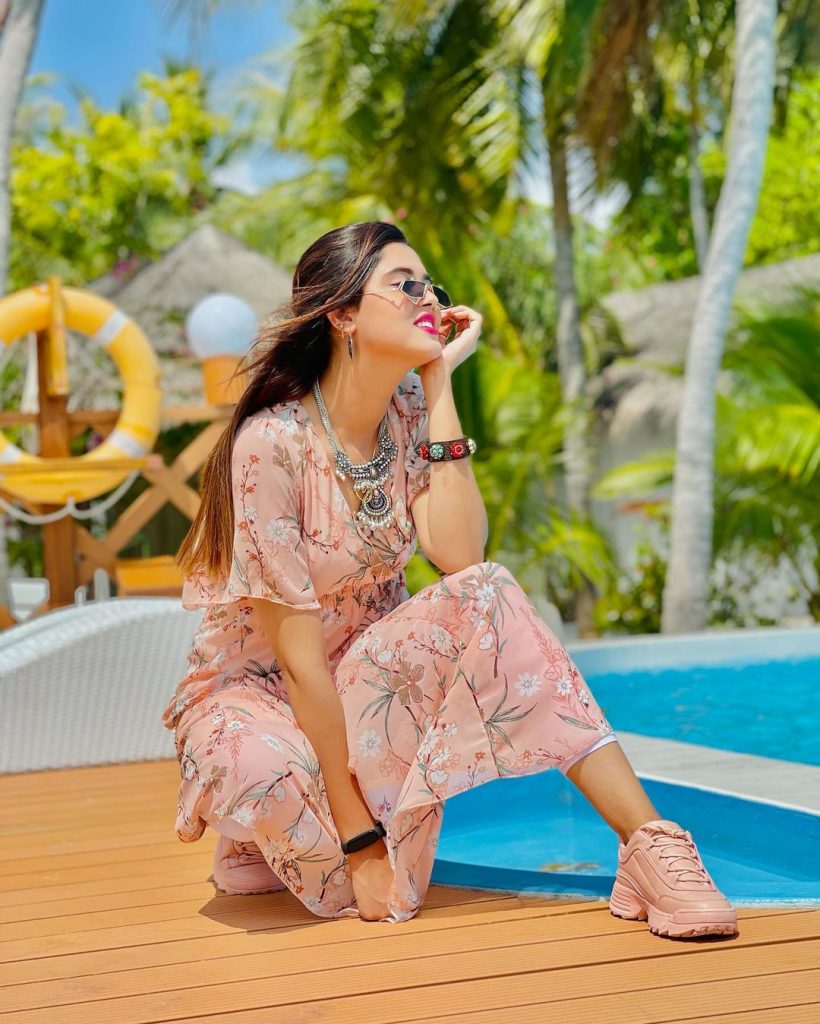 TikTok Star Zulqarnain Sikandar And Kanwal Aftab Vacationing in Maldives