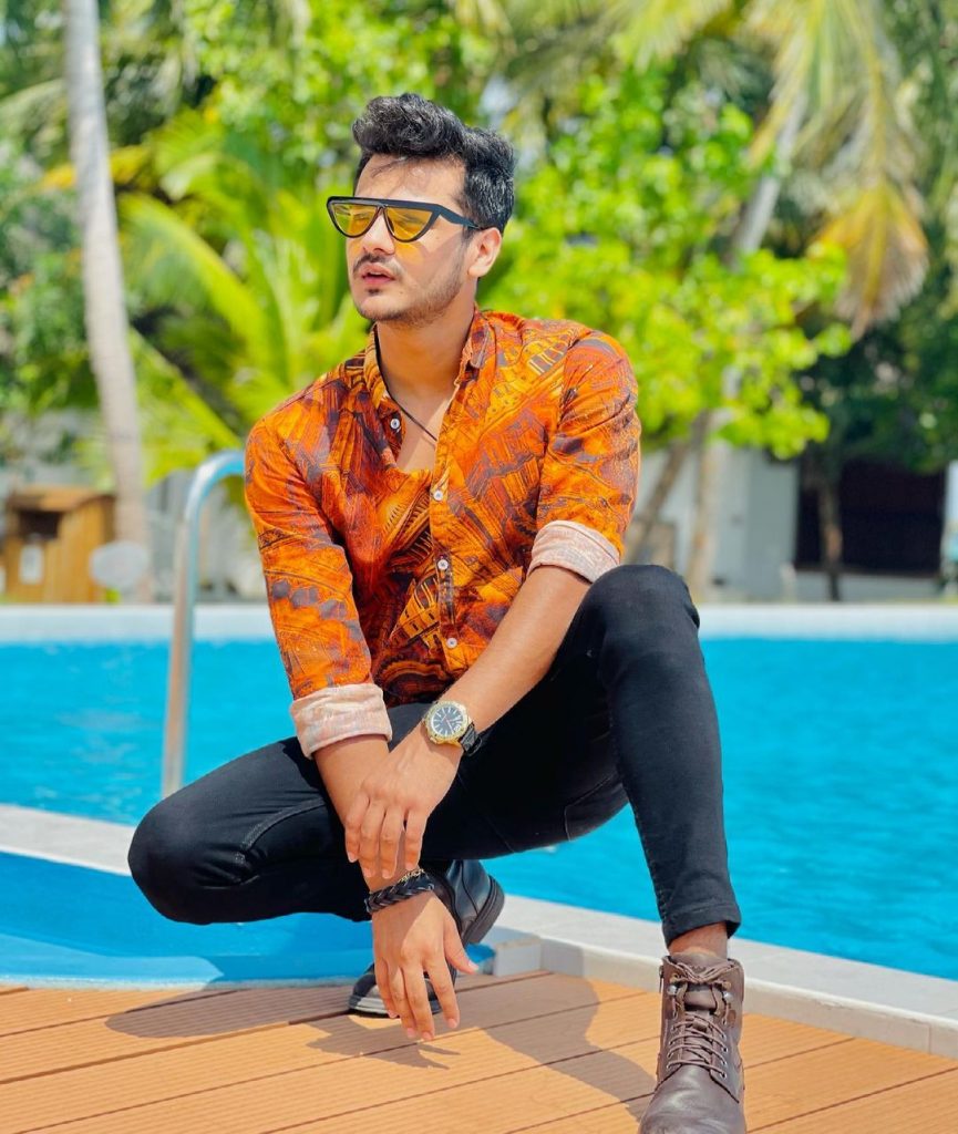 TikTok Star Zulqarnain Sikandar And Kanwal Aftab Vacationing in Maldives