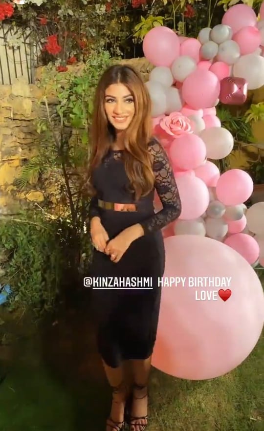 Kinza Hashmi's Birthday Bash
