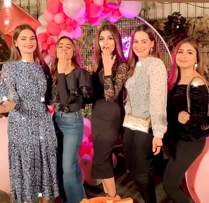 Kinza Hashmi's Birthday Bash