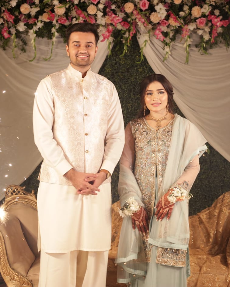 Junaid Jamshed Younger Brother Maaz Jamshed Engagement Pictures