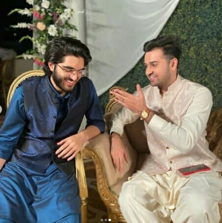 Junaid Jamshed Younger Brother Maaz Jamshed Engagement Pictures