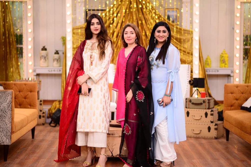 Sharmila Farooqi , Madiha Rizvi and Anum Fayyaz Pictures from GMP