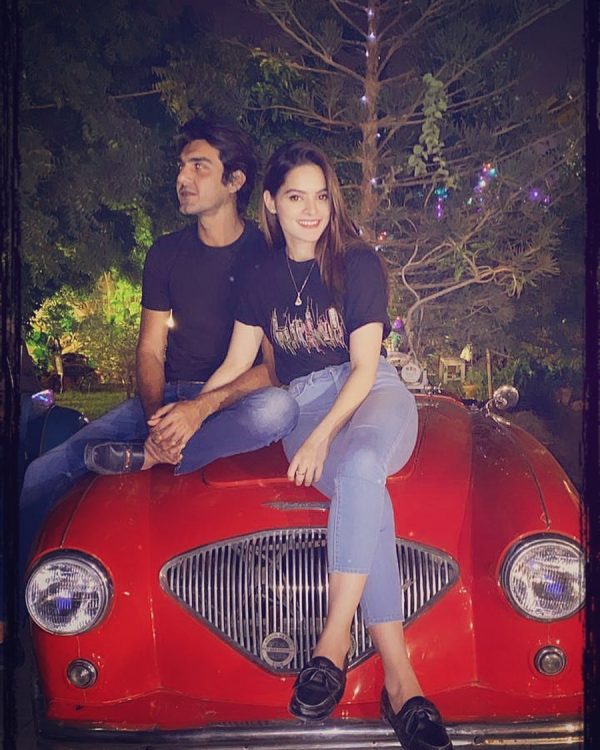 Ahsan Mohsin Shares Underwater Video With Minal On One Year Together