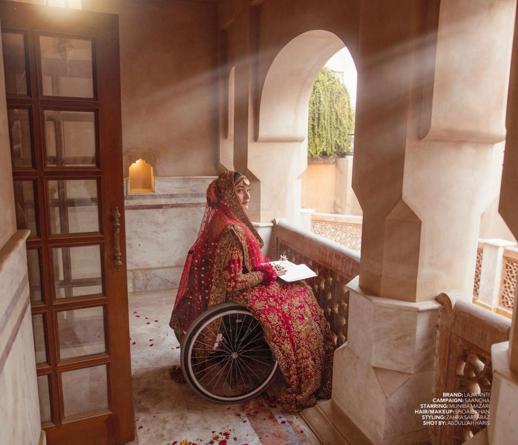 Muniba Mazari Featured In Fashion Film By Lajwanti
