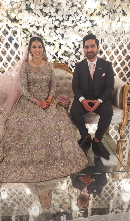 Nauman Ijaz's Wife Looking Ethereal At A Family Wedding