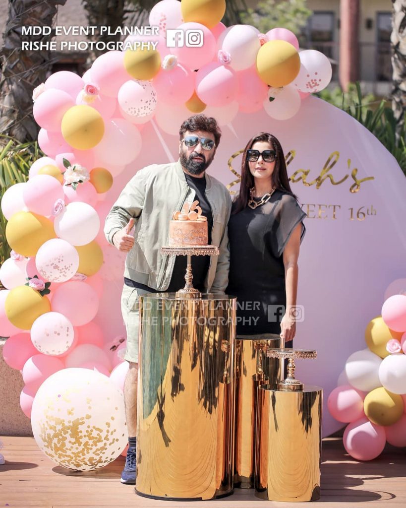 Nida Yasir And Yasir Nawaz Celebrated Their Daughter's Birthday In Dubai