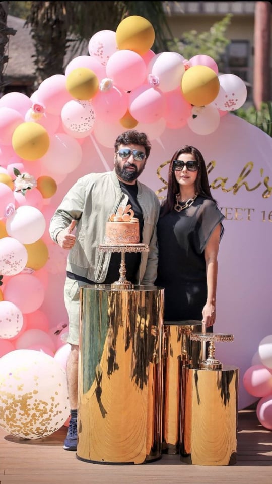 Nida Yasir And Yasir Nawaz Celebrated Their Daughter's Birthday In Dubai