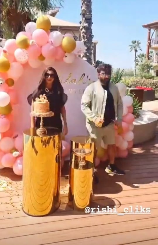 Nida Yasir And Yasir Nawaz Celebrated Their Daughter's Birthday In Dubai