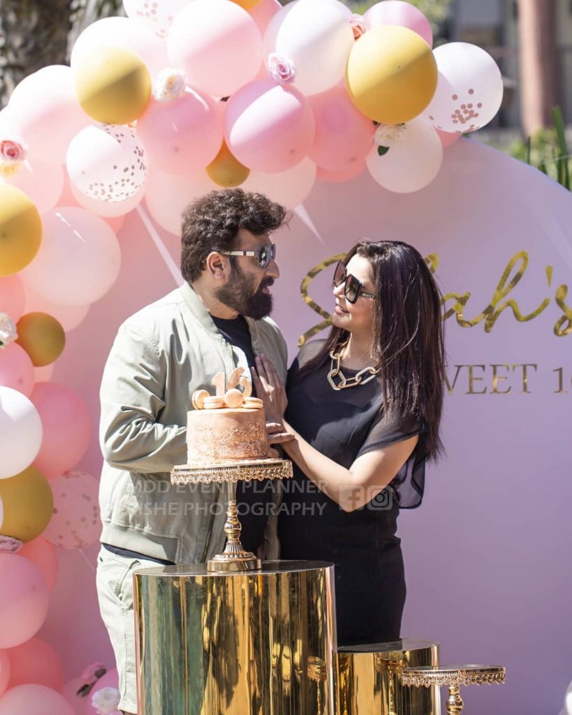 Nida Yasir And Yasir Nawaz Celebrated Their Daughter's Birthday In Dubai