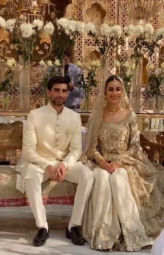 Fashion Model Rehmat Ajmal Tied the Knot