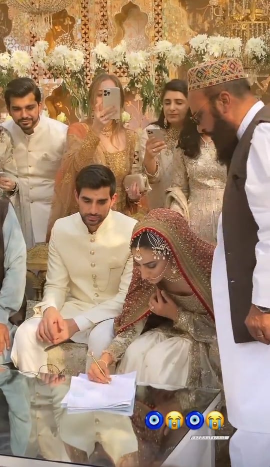 Fashion Model Rehmat Ajmal Tied the Knot