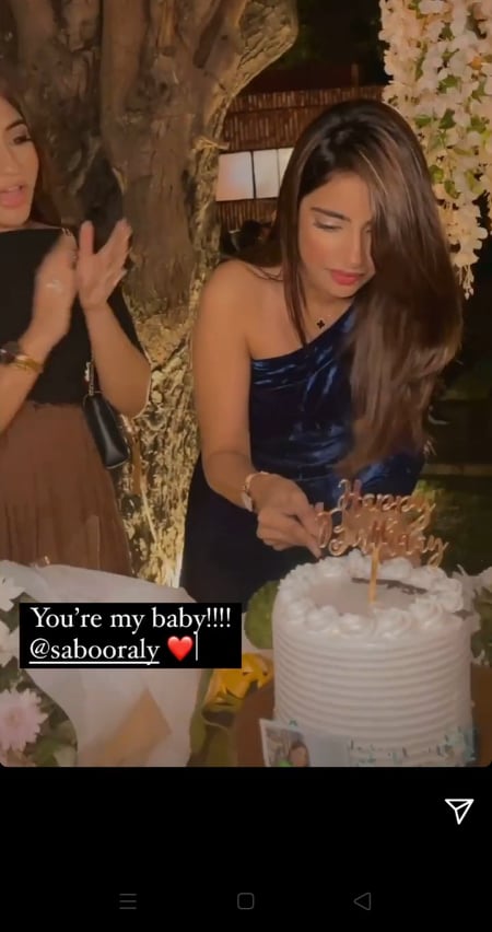 Saboor Aly's Birthday Bash