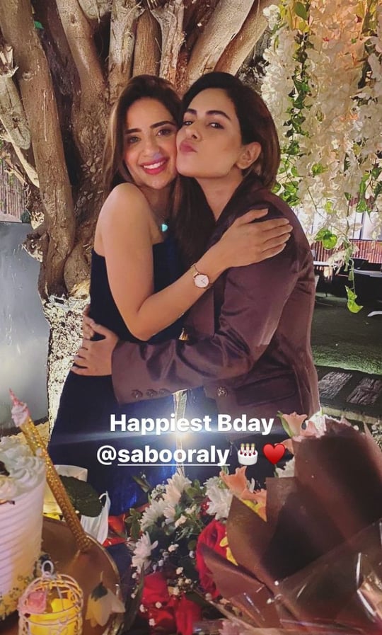 Saboor Aly's Birthday Bash