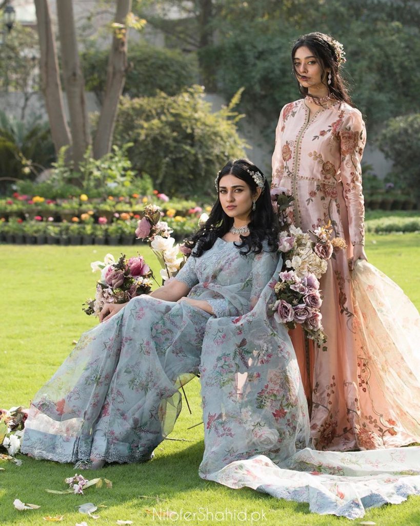 Sarah And Noor Zafar Khan Featured In A Shoot Together