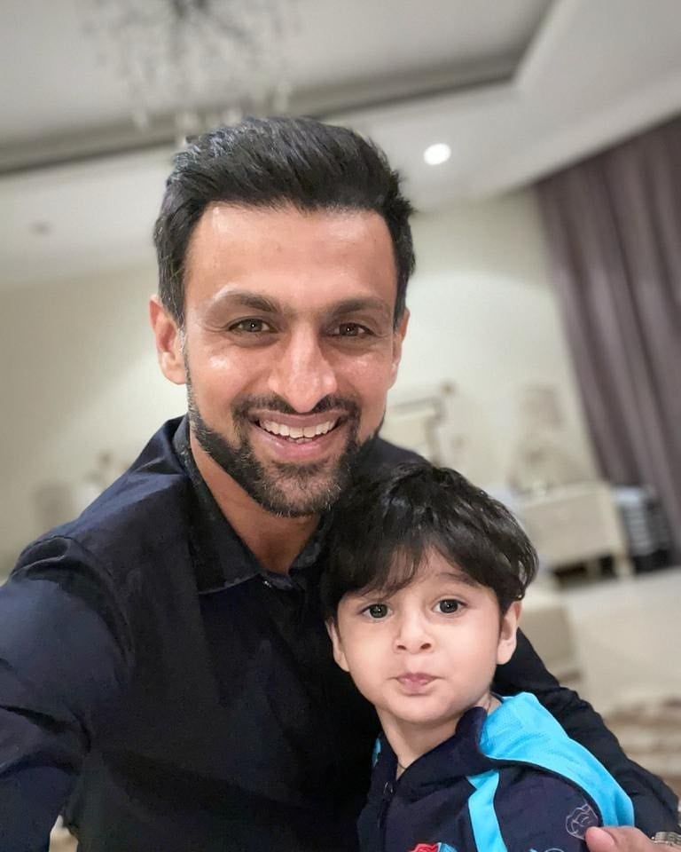 Shoaib Malik and Sania Mirza with Their Son - Latest Pictures