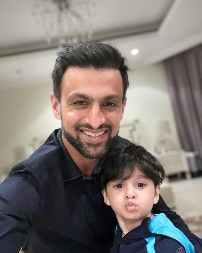 Shoaib Malik and Sania Mirza with Their Son - Latest Pictures