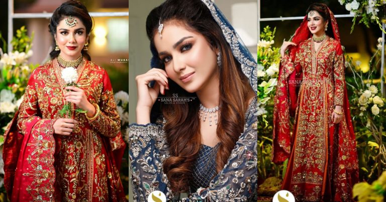 Syeda Tuba Aamir Looks Drop-Dead Gorgeous In Traditional Bridal Attires