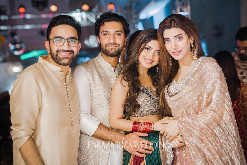 Celebrities Spotted At Umair Qazi's Sangeet