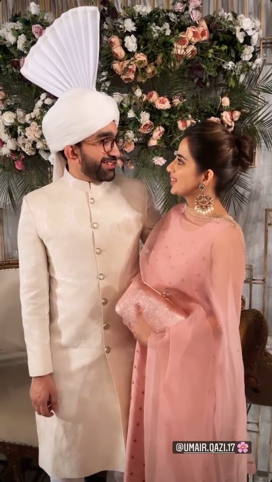 Celebrities Spotted At Umair Qazi's Wedding Event