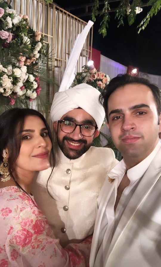 Celebrities Spotted At Umair Qazi's Wedding Event