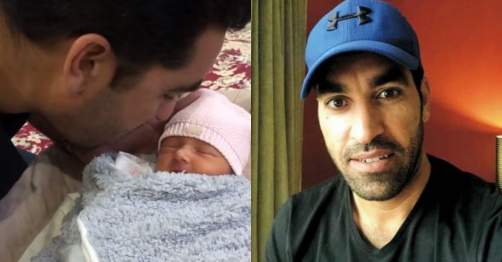 Umar Gul Reciting Azaan In The Ear Of His New Born Daughter Is All You Need To See Today