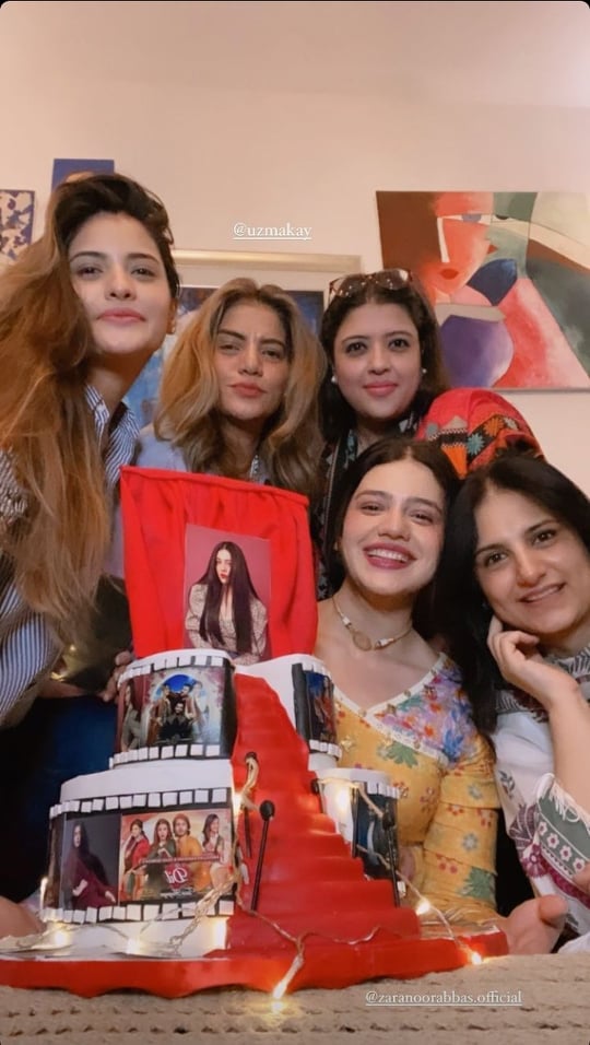 Zara Noor Abbas Gets A Wonderful Pre-Birthday Surprise