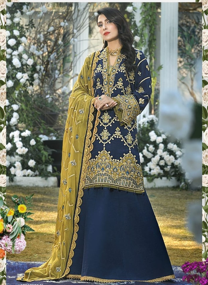 Asim Jofa's Latest Festive Collection Featuring Ayeza Khan