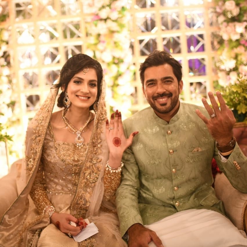 Aisam-ul-Haq Celebrates His First Wedding Anniversary