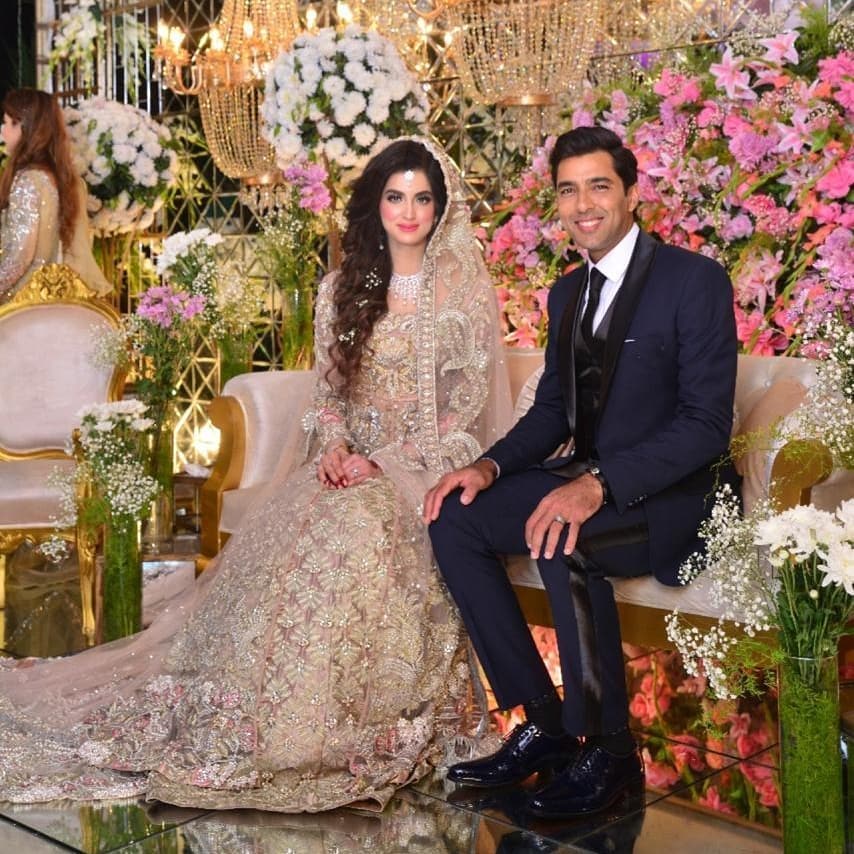Aisam-ul-Haq Celebrates His First Wedding Anniversary
