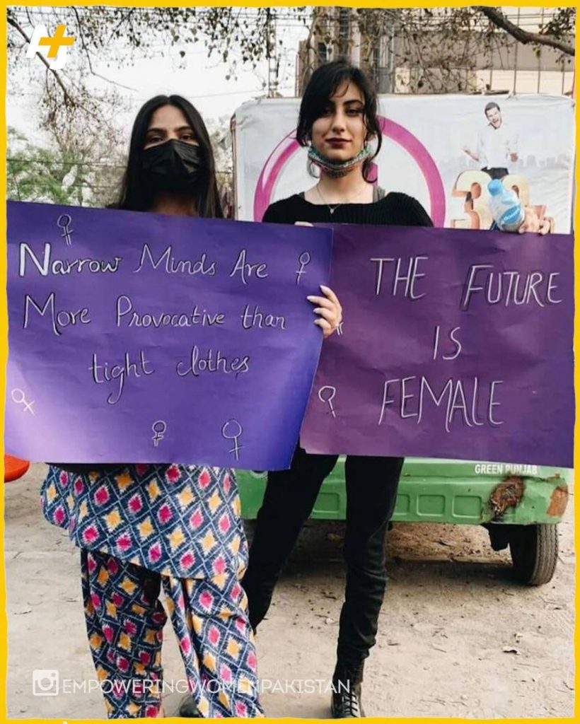 Highlights From Aurat March on Women's Day 2021