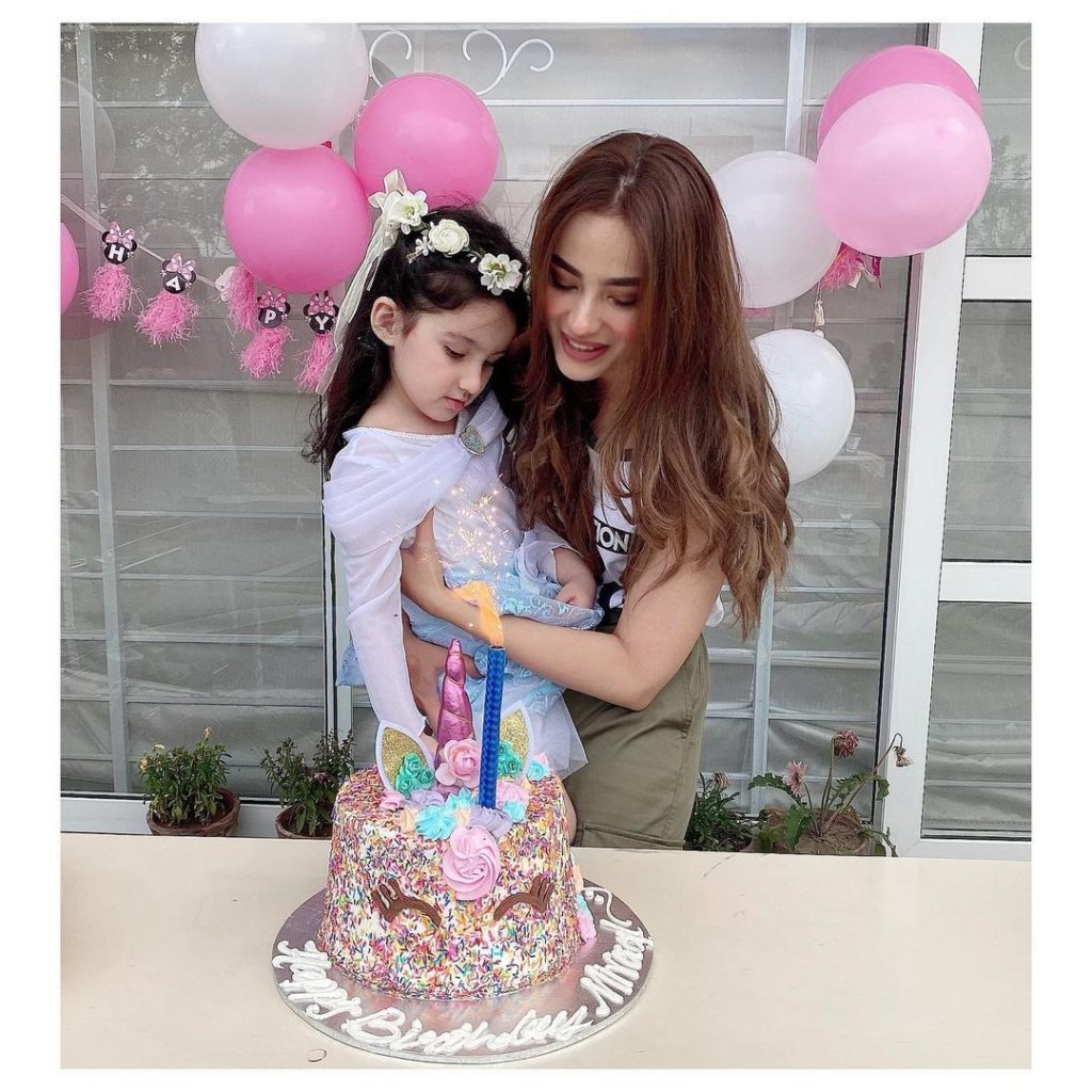 Alyzeh Gabol Shares Throwback Birthday Pictures With Her Daughter