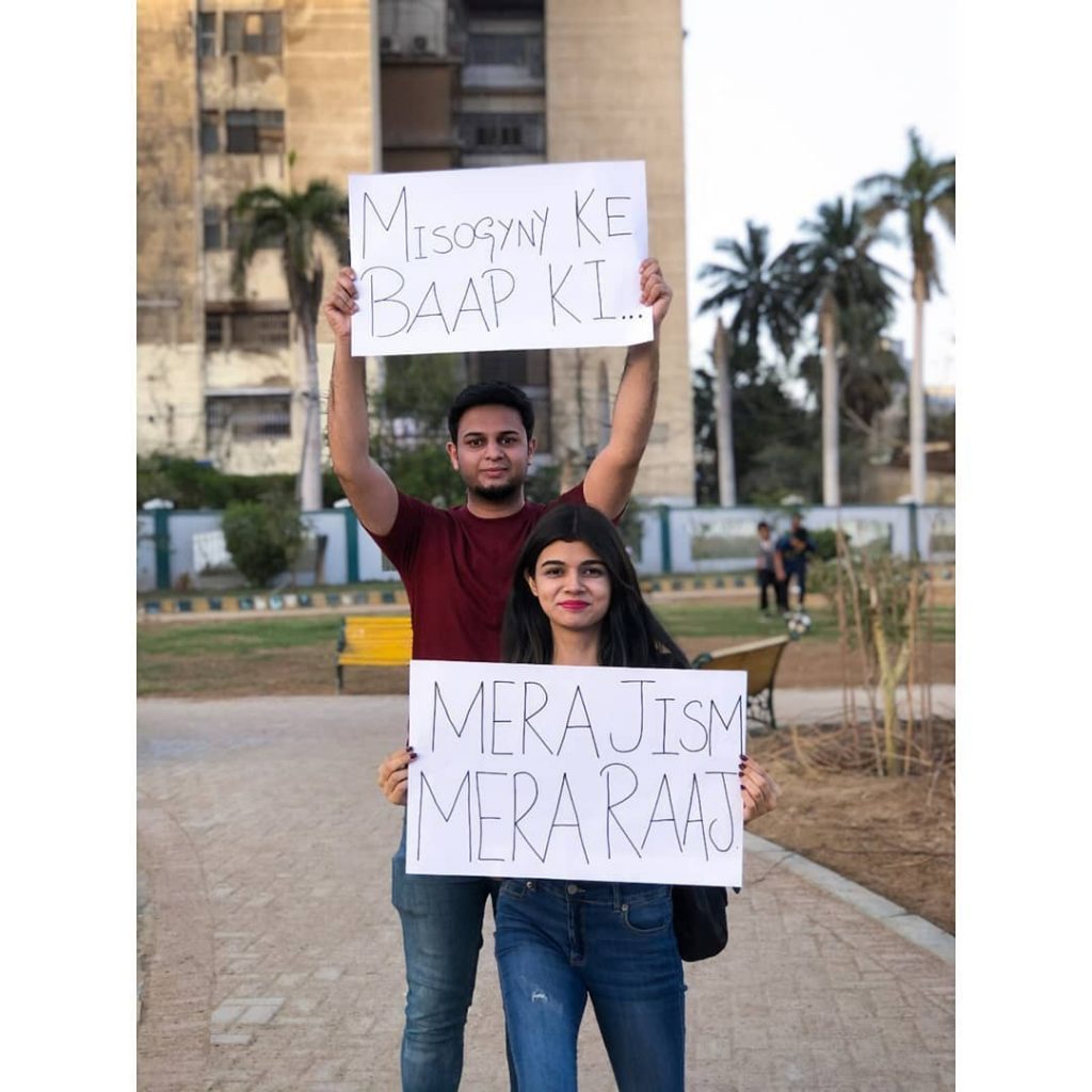 Highlights From Aurat March on Women's Day 2021