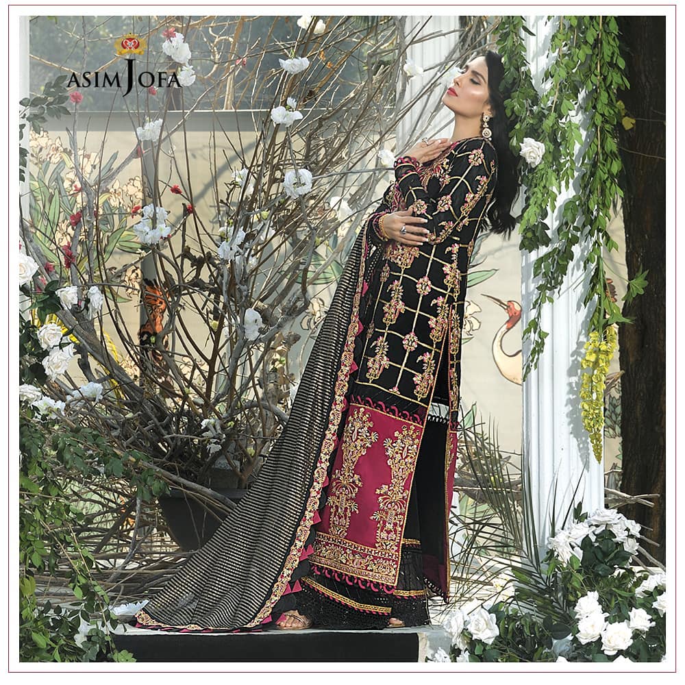 Asim Jofa's Latest Festive Collection Featuring Ayeza Khan