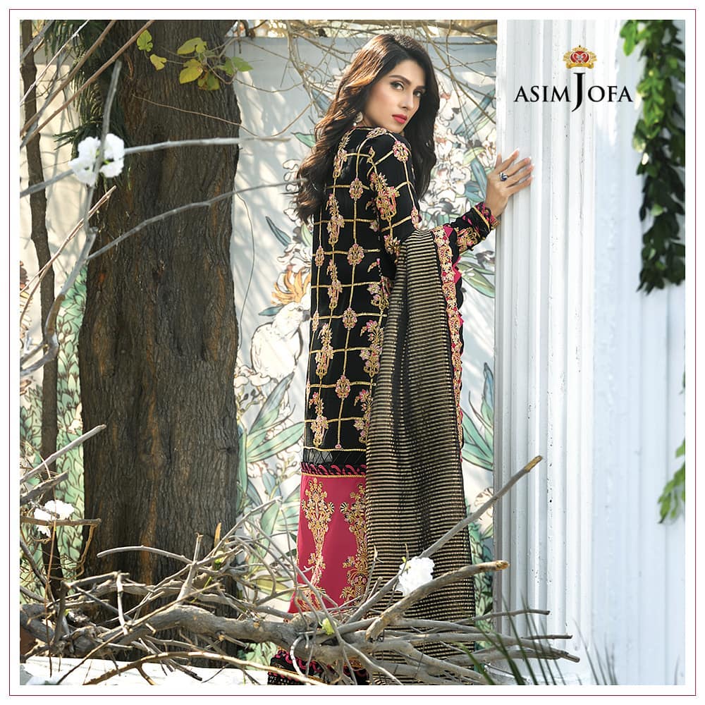 Asim Jofa's Latest Festive Collection Featuring Ayeza Khan