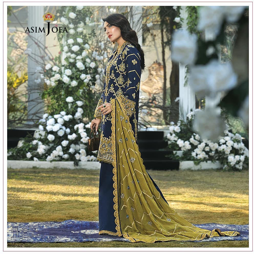 Asim Jofa's Latest Festive Collection Featuring Ayeza Khan Reviewit.pk