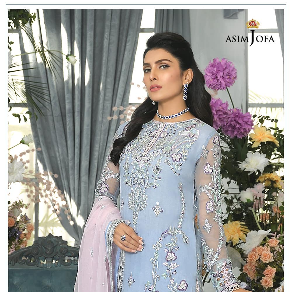 Asim Jofa's Latest Festive Collection Featuring Ayeza Khan