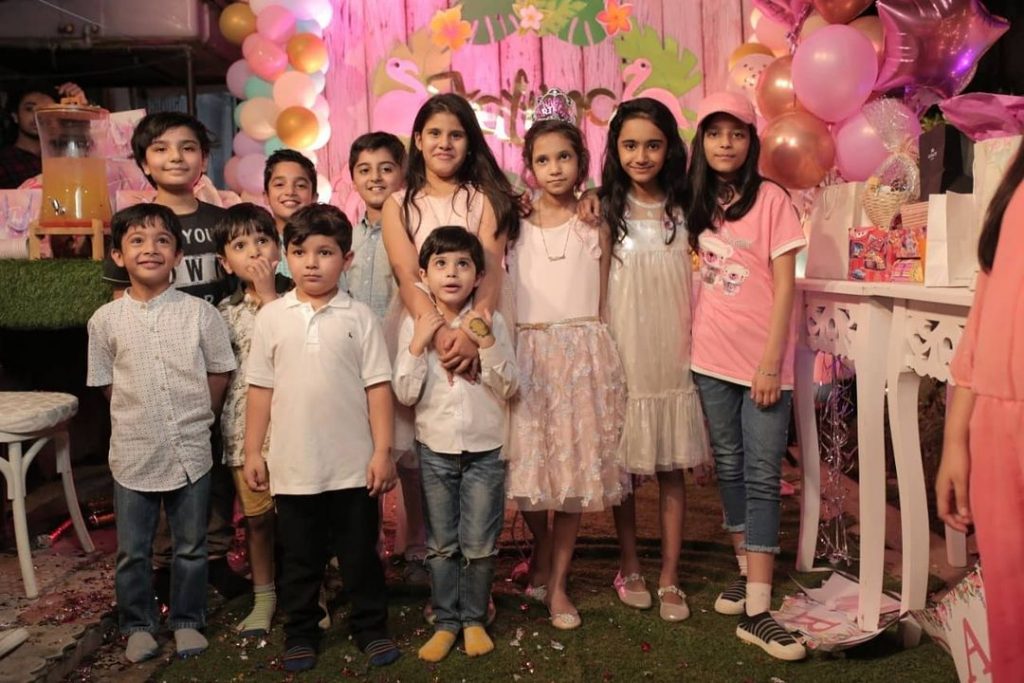 Fahad Mustafa's Daughter Fatima Celebrates Her 10th Birthday