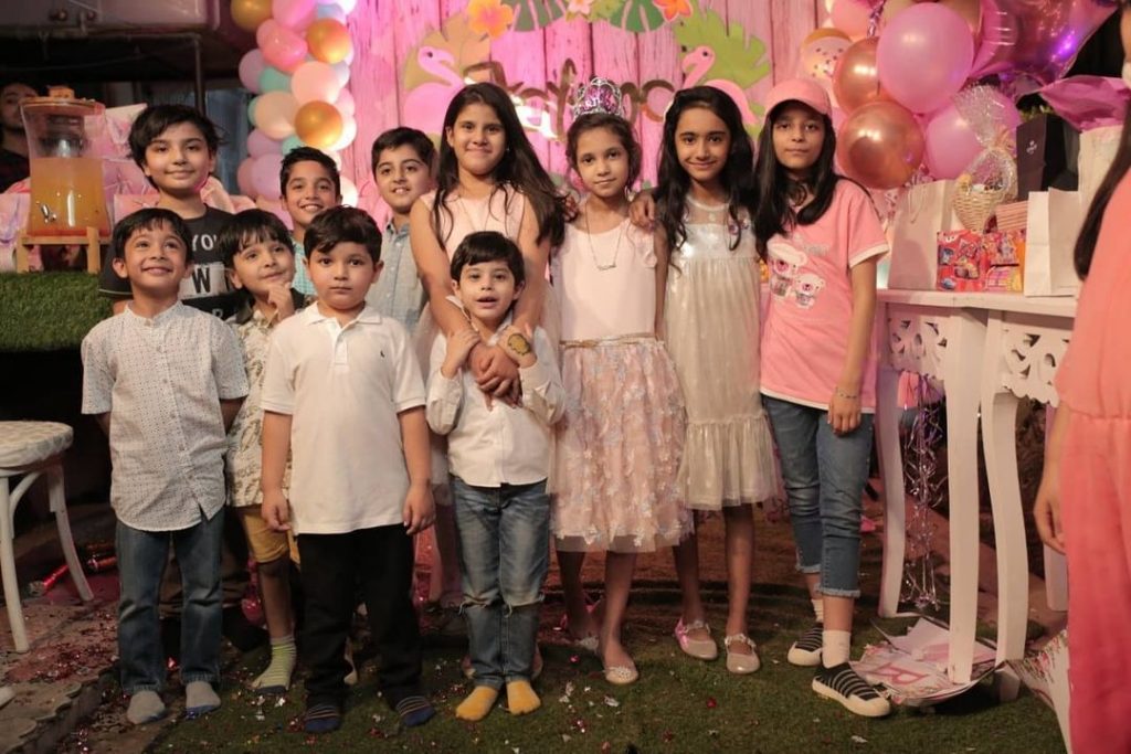 Fahad Mustafa's Daughter Fatima Celebrates Her 10th Birthday