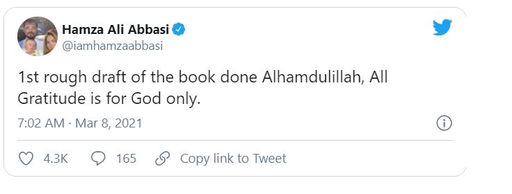 Important Information About Hamza Ali Abbasi's New Book