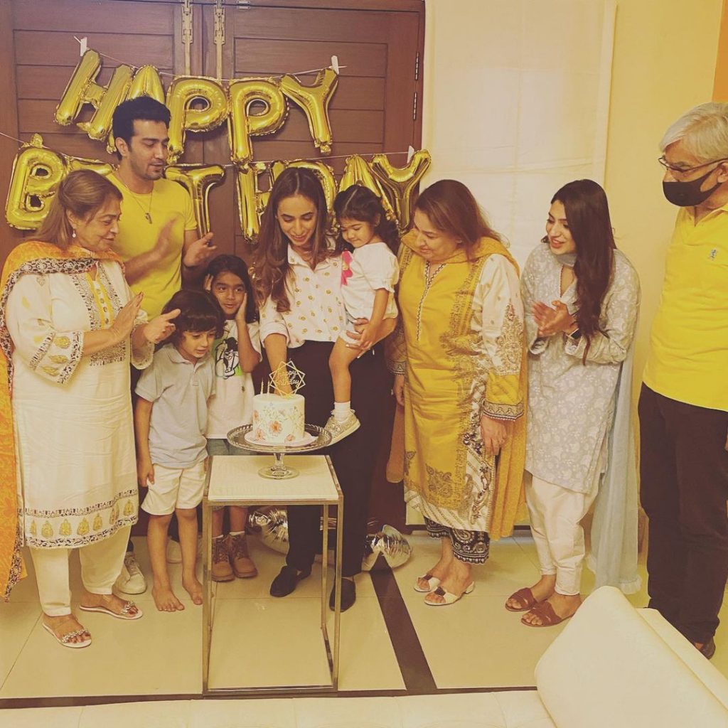 Shahzad Sheikh's Wife Hina celebrates Her Birthday With Family