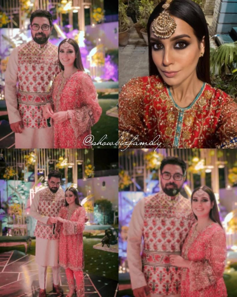 Iqra Aziz And Yasir Hussain Pictures From Recent Wedding