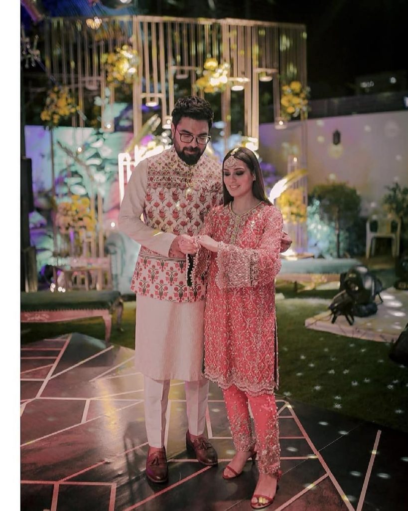 Iqra Aziz And Yasir Hussain Pictures From Recent Wedding