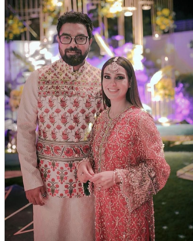 Iqra Aziz And Yasir Hussain Pictures From Recent Wedding