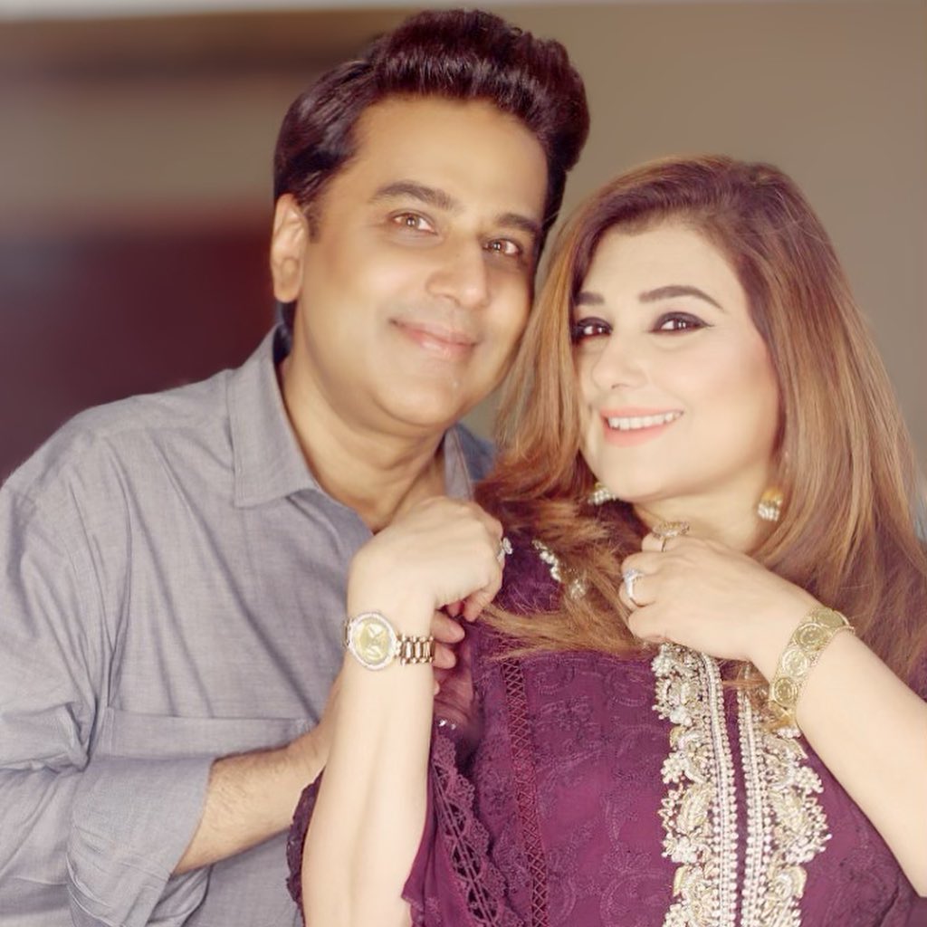 Recent Pictures Of Javeria Saud With Her Husband From Star And Style Show