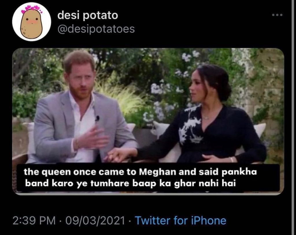 Social Media is Streaming With Memes After Meghan Markle's Recent Interview