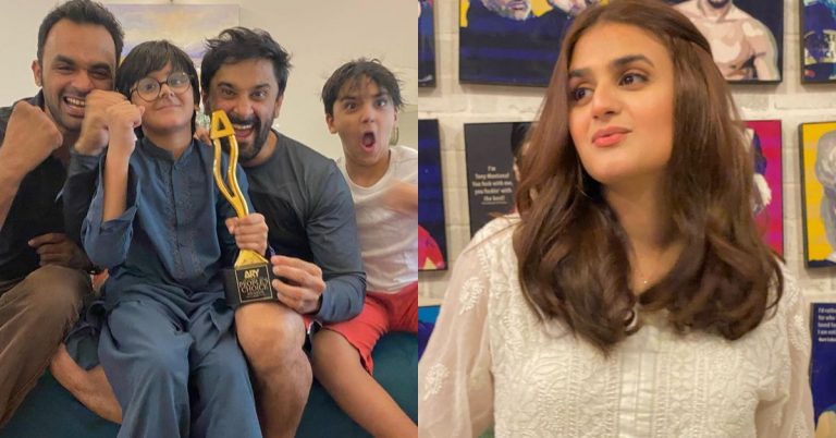 “Mard Bari Piyari Cheez Hai” – Hira Mani Dedicated Award To The Men In Her Life
