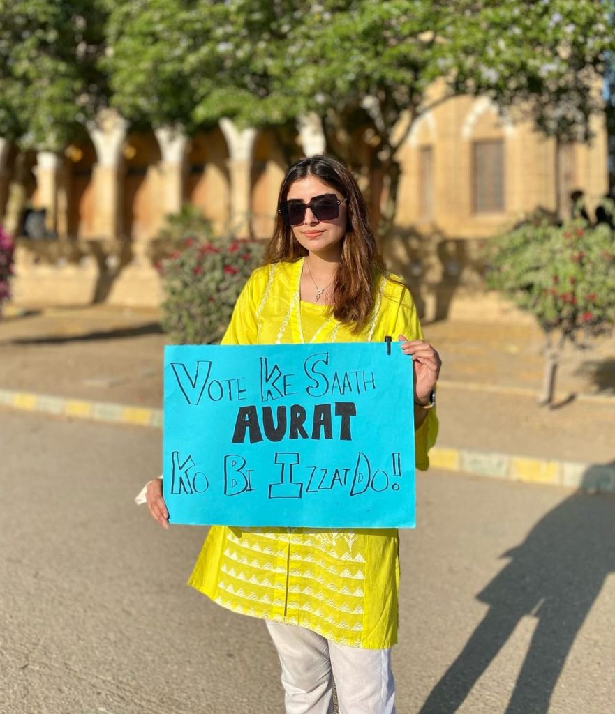 Highlights From Aurat March on Women's Day 2021