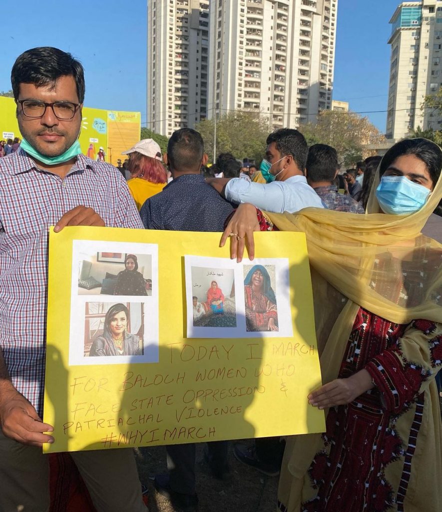 Highlights From Aurat March on Women's Day 2021