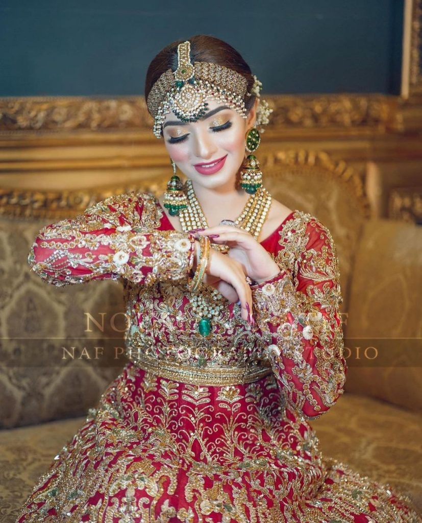 Recent Bridal Shoot Featuring Nawal Saeed